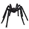 Joyfy 5 Ft Halloween Spider Outdoor Decorations Scary Hairy Spider, Plush Spider For Yard Patio Lawn Garden Window Creepy Halloween Decor Props