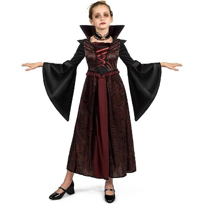 Joyfy Halloween Costume Royal Vampire Set For Girls Halloween Dress Up Party, Carnival Cosplay - Image 3