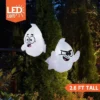 Joyfy 2 Packs Halloween Inflatable Ghost Outdoor Decoration, 2.6 FT Tall Scary Ghost Broke Out From Window For Halloween Outdoor Yard Garden Decor