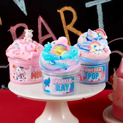 Joyfy Slime 3 Pack Butter Party Favors Non-Sticky Pre-Made Slime For Kids DIY Stress Relief Sludge Fidget Toy Birthday Gift Educational Putty Toys - Image 5