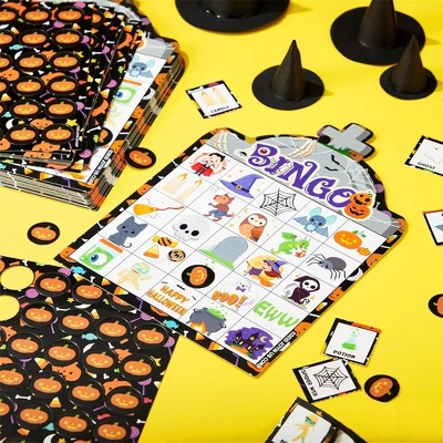 Joyfy 28 Players Halloween Bingo Game Cards, Halloween Party Favors Adults Kids Indoor Card Games For Classroom School Family Group Activities - Image 5