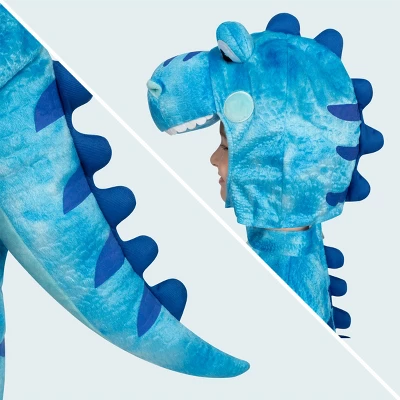 Joyfy Halloween Costume Unisex T-Rex Costume For Toddlers – Complete Dino Set With Plush Egg & Booties - Image 4