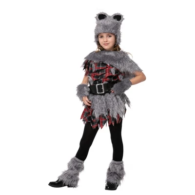 Joyfy Girls' Werewolf Halloween Costume – Fierce & Howling Halloween Outfit Set Complete Set - Image 7