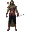 Joyfy Boys’ Robin Hood Halloween Costume - Green Renaissance Robin Outfit Set For Kids Halloween Role Play Dress Up Parties