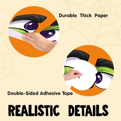 Joyfy Halloween Decorations Trunk Or Treat Car Decorations Kit, Frankenstein Car Stickers With Balloons For SUV House Garage Door Decor Props - Image 3