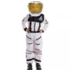 Joyfy Halloween Costume Kids Astronaut Costume With Movable Helmet – Realistic Space Suit For Halloween & Dress-Up
