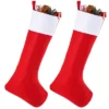 Joyfy 2 Packs 38" Christmas Stockings, Extra-Large Stockings Party Decoration For Christmas Tree Decor Holiday Decoration Present Holders Treat Bags