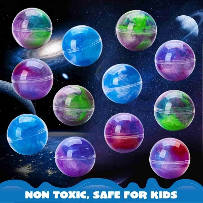 Joyfy 24 Pcs Party Favors Galaxy Stretchy Non-Sticky Mess-Free Stress Relief Safe Toys For Girls Boys Classroom Reward Party Supplies Easter Stuffers - Image 7