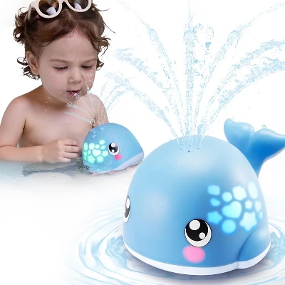 Joyfy Baby Bath Toy Whale Sprinkler, Light Up Bathtub Water Toys – Water Spraying, Vibrant Colorful Lights, Gift For Babies & Toddlers 6 Months+ - Image 7