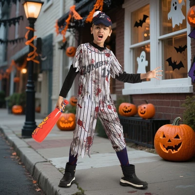 Joyfy Kids' Halloween Costume Zombie Costume For Boys Kids Halloween Dress Up Cosplay Party - Image 7