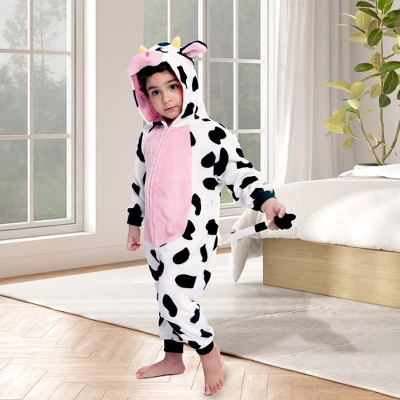 Joyfy Toddler Infant Halloween Costume Cow Pajamas Cowboy Costume For Halloween Dress Up Party - Image 6