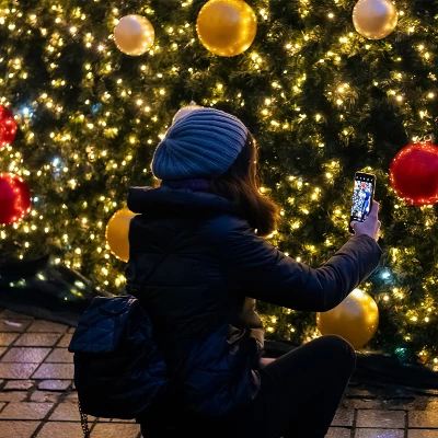 Joyfy 300(3x100) Counts 67.5FT Christmas String Lights Outdoor, Christmas Tree Lights With Green Wire For Holiday Event Wedding Party Decorations - Image 7