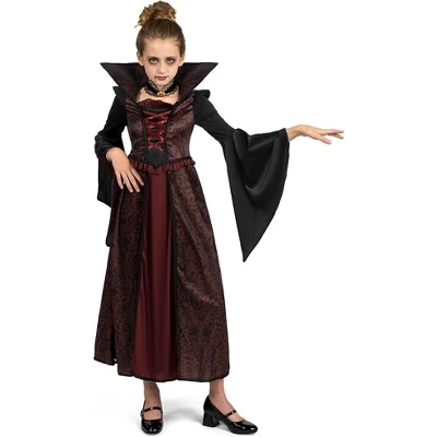 Joyfy Halloween Costume Royal Vampire Set For Girls Halloween Dress Up Party, Carnival Cosplay - Image 2