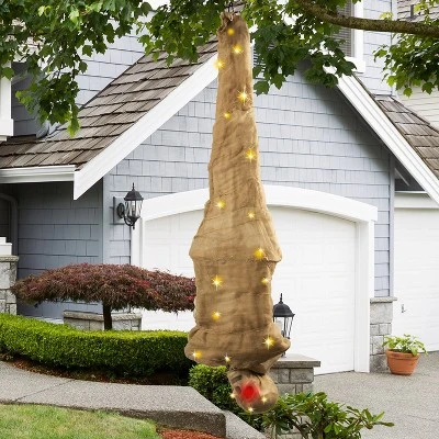 Joyfy Cocoon Corpse Halloween Decoration, 65" Hanging Skeleton Corpses With Lights And Sound, Animated Hanging Dead Body Prop For Indoor Outdoor Decor - Image 7