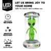 Joyfy 7 FT Halloween Inflatable Outdoor Decoration, Alien With Giant Test Tube Inflatable With Animated LEDs For Halloween Outdoor Lawn Yard Decor