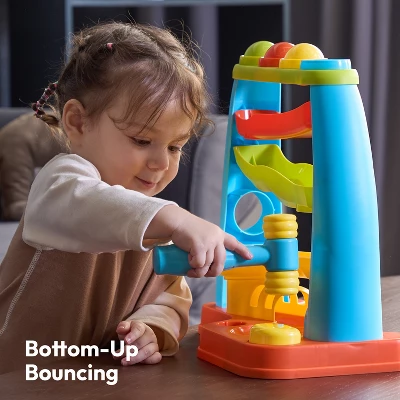 Joyfy Pound A Ball Toys For Toddler, Stacking, Learning, Active, Early Developmental Hammer Montessori Toys, Birthday Gift For Boy Girl Ages 1 2 3 - Image 6